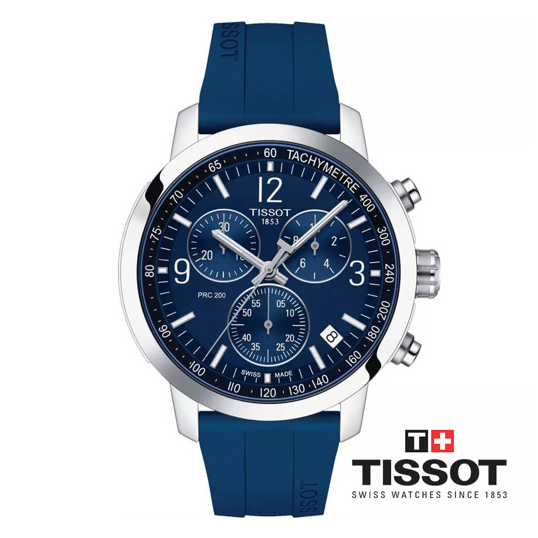 ĐỒNG HỒ NAM TISSOT PRC 200 CHRONOGRAPH T114.417.17.047.00 CHÍNH HÃNG